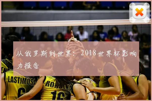 从俄罗斯到世界:2018世界杯影响力报告